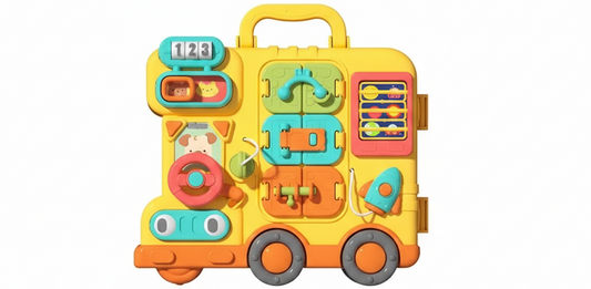 Montessori Sensorik Lern-Board – Spielerische Förderung für Babys und Kleinkinder