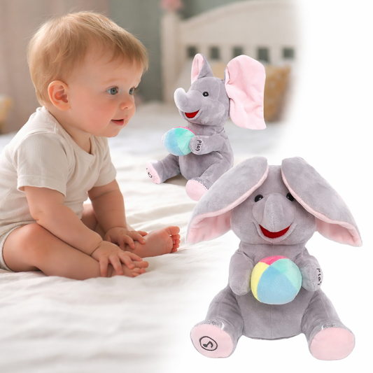 Singender Elefant – Musikalisches Plüschtier zum Mitspielen