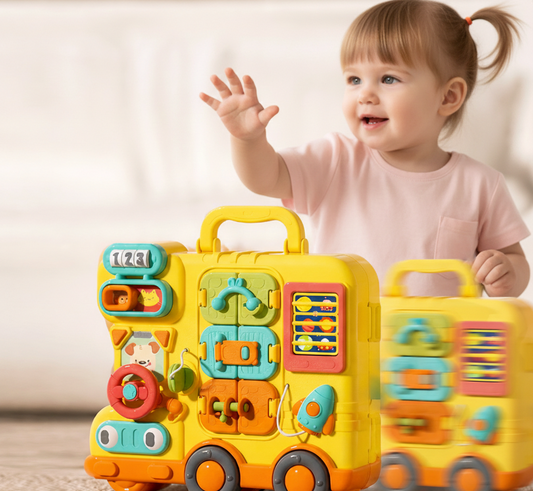 Montessori Sensorik Lern-Board – Spielerische Förderung für Babys und Kleinkinder