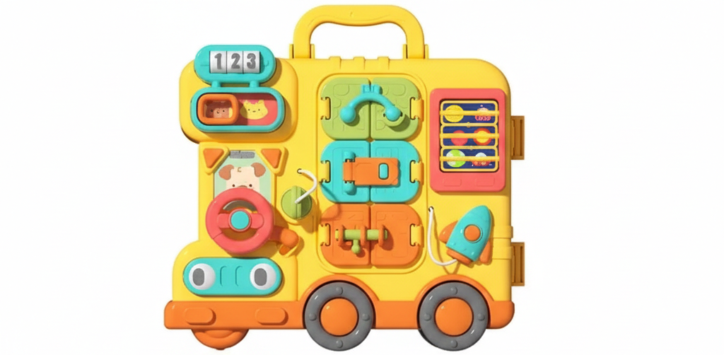 Montessori Sensorik Lern-Board – Spielerische Förderung für Babys und Kleinkinder